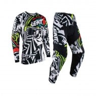 COMBO INFANTIL LEATT MOTO 3.5 2023 COLOR ZEBRA-LB502303310X-