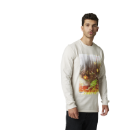 CAMISETA FOX MANGA LARGA DILINEATION PREM 2023 COLOR BLANCO