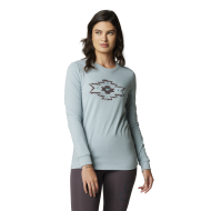 CAMISETA MUJER FOX MANGA LARGA FULL FLUX 2023 COLOR BRONCE