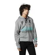 FOX FGMNT ZIP FLEECE HEATHER COLOUR GRAPHITE #STOCKCLEARANCE