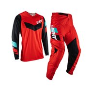 COMBO INFANTIL LEATT MOTO 3.5 2023 COLOR ROJO
