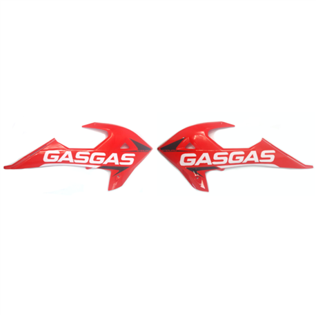 TAPAS DE RADIADOR GAS GAS ENDURO EC (2019) CON ADHESIVOS VALIDAS 2018-2019