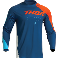 THOR YOUTH SECTOR EDGE JERSEY COLOUR NAVY/ORANGE