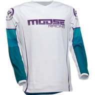 CAMISETA MOOSE QUALIFIER COLOR BLANCO/AZUL [LIQUIDACIONSTOCK]