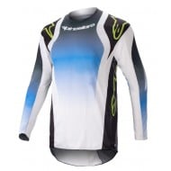 OUTLET CAMISETA ALPINESTARS TECHSTAR PUSH COR AZUL / BRANCO