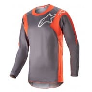 OUTLET CAMISETA ALPINESTARS RACER HOEN COR IMÃ / LARANJA QUENTE