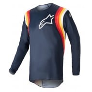 OUTLET CAMISETA ALPINESTARS FLUID CORSA COR AZUL MARINHO ESCURO