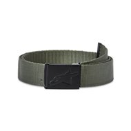 CINTURON ALPINESTARS AGELESS WEB 2023 COLOR VERDE MILITAR / NEGRO