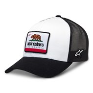 GORRA ALPINESTARS CALI 20 2023 COLOR NEGRO/BLANCO