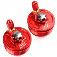 ZETA FORK CAP HONDA CRF 450 R (20 13-2014) COLOUR RED