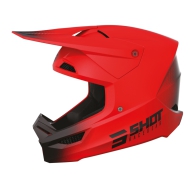 SHOT HELMET RACE RAW COLOUR RED MATT