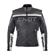 CHAQUETA SHOT LITE COLOR NEGRO / BLANCO