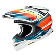 OUTLET CASCO SHOEI VFX-WR ZINGER 2022 COLOR NEGRO / ROJO / AZUL / NARANJA