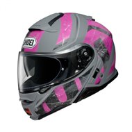 CASCO SHOEI NEOTEC 2 JAUNT TC7 2023 COLOR GRIS / ROSA