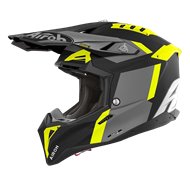 CASCO AIROH AVIATOR 3 PUSH 2023 COLOR AZUL / ROJO