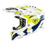 CASCO AIROH AVIATOR 3 SPIN 2023 COLOR NARANJA / AZUL