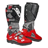 BOTAS SIDI CROSSFIRE 3 SRS COLOR GRIS / ROJO / NEGRO