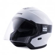 CASCO BLAUER HACKER BTR COLOR BLANCO / NEGRO