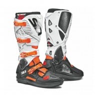 BOTAS SIDI CROSSFIRE 3 SRS NARANJA FLUOR / NEGRO / BLANCO