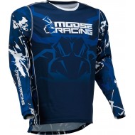 MOOSE RACING JERSEY AGROID COLOUR BLUE / WHITE