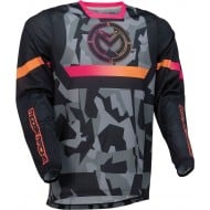 CAMISETA MOOSE RACING SAHARA COLOR GRIS / NEGRO