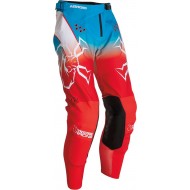 MOOSE RACING PANTS AGROID COLOUR BLUE / RED / WHITE