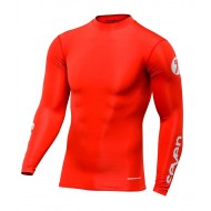 T-SHIRT INTÉRIEURE SEVEN ZERO COMPRESSIONS COULEUR ROUGE