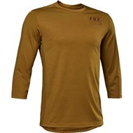 CAMISETA FOX RANGER IRON 3/4 COLOR MARRÓN