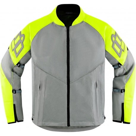 ICON JACKET AF CE COLOUR GREY / FLUO YELLOW
