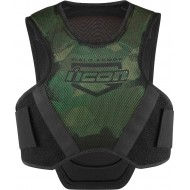 GILET ICON SOFTCORE COLORE NERO / VERDE / MIMETICO
