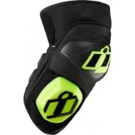 ICON KNEE PADS   COLOUR BLACK / FLUO YELLOW