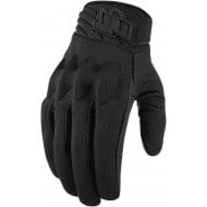 GUANTES ICON ANTHEM 2 CE STEALTH COLOR NEGRO