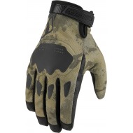 GUANTES ICON HOOLIGAN CE COLOR MARRON CAMUFLAJE