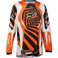 OFFER FOX YOUTH 180 GOAT JERSEY COLOUR ORANGE