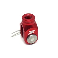 DISTANCIADOR DE PEDAL DE FREIO TRASEIRO ZETA COR VERMELHA KAWASAKI KFX450R (ATV) 08-10