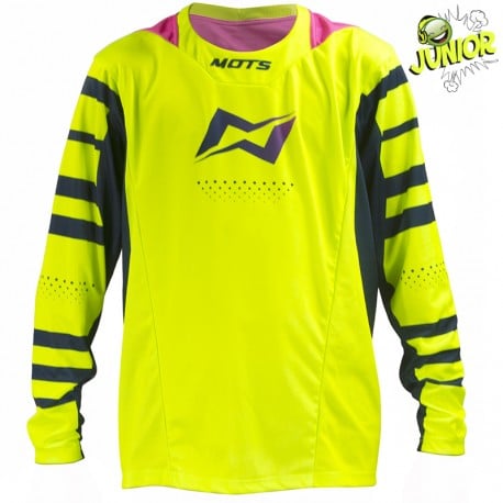 MOTS X-JUNIOR YOUTH JERSEY COLOUR FLUO YELLOW