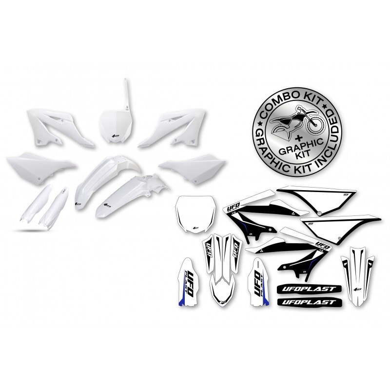 Kit De Plasticos + Adhesivos Ufo Apodis Yamaha Yzf 250 (2019-2023