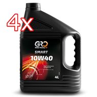 PACK 4x ACEITE GRO GLOBAL SMART 10W40 4 LITROS