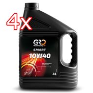 PACK 4x HUILE GRO GLOBAL SMART 10W40 4 LITRES