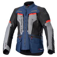 CHAQUETA ALPINESTARS VENTURE R 2022 COLOR CAMUFLAJE GRIS / ROJO FLUOR