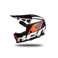 CAPACETE UFO ECHUS COR PRETO / LARANJA / BRANCO