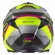 CASCO TRIAL MOTS JUMP UP03 COLOR GRIS /  AMARILLO FLUOR