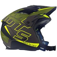 HELMET TRIAL MOTS JUMP UP03 COLOR YELLOW FLUORINE