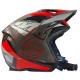 CASCO TRIAL MOTS JUMP UP03 COLOR GRIS /  ROJO