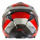 CASCO TRIAL MOTS JUMP UP03 COLOR GRIS /  ROJO
