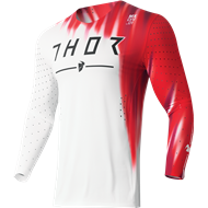 THOR PRIME FREEZE JERSEY COLOUR WHITE / RED [STOCKCLEARANCE]