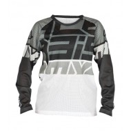 ACERBIS YOUTH MX J-WINDY FOUR VENTED JERSEY COLOUR BLACK / WHITE