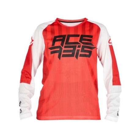 ACERBIS YOUTH MX J-WINDY FIVE VENTED JERSEY COLOUR RED / WHITE