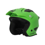 CASQUE ACERBIS JET ARIA 22-06 COULEUR VERT [LIQUIDATIONSTOCK]