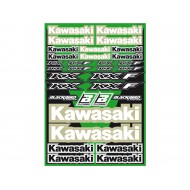 KIT ADHESIVOS UNIVERSAL BLACKBIRD KAWASAKI KX